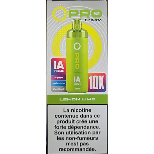 O Pro by Insta Insta O Pro Lemon Lime 20mg/ml Eldobható elektronikus cigaretta