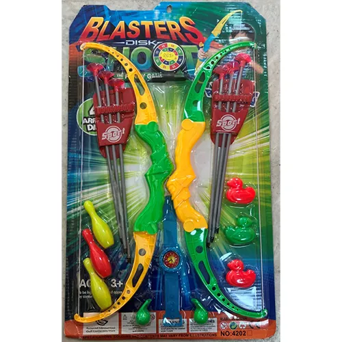 BLASTERS DISK SHOOT Műanyag játékkészlet