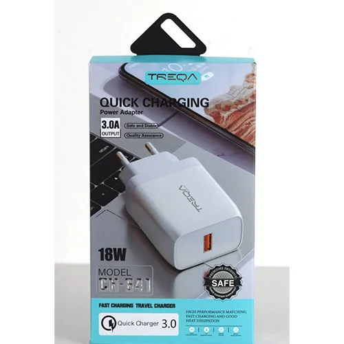 TREQA, WONDER QUICK CHARGING Power Adapter USB töltő