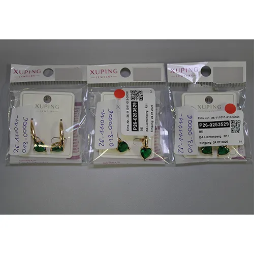 XUPING JEWELRY Fülbevalók