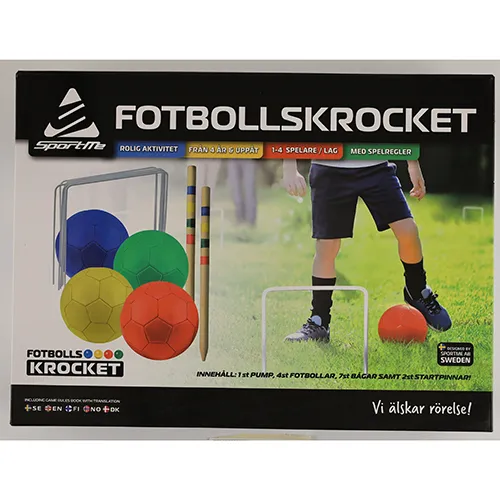 Sport Me Fotbollskrocket Labdarúgás krokett játék készlet