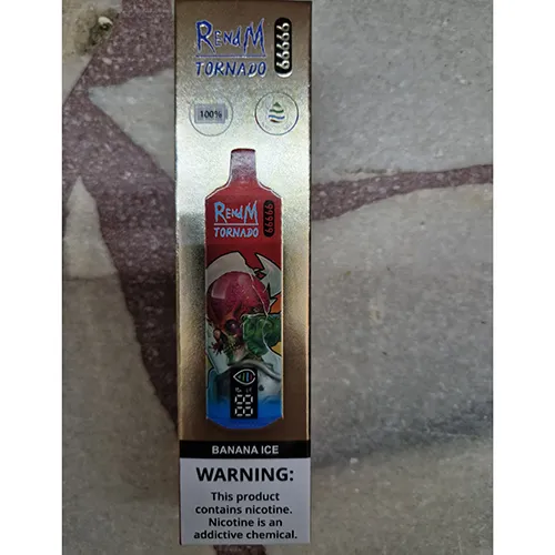 RENdM TORNADO 99999, 5% NICOTINE Eldobható elektronikus cigaretta