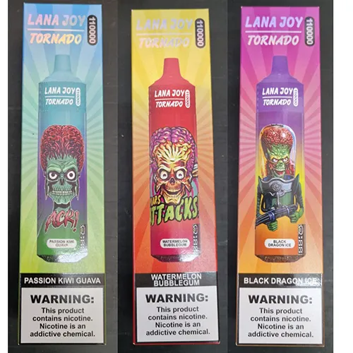 LANA JOY TORNADO 5 % NICOTINE, 110000 puffs Eldobható elektronikus cigaretta