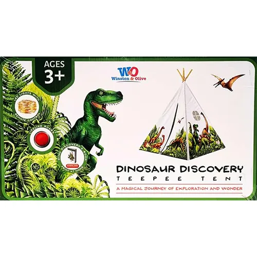 Winson & Olive Dinosaur Discovery Teepee Tent Játéksátor