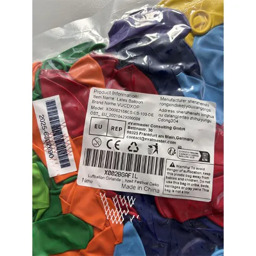 VUCDXOP Latex Ballon Léggömbök