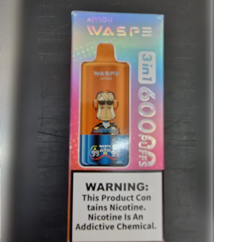 AIVIOU WASPE 3in1, 5 % NICOTINE, 60000 puffs Eldobható elektronikus cigaretta