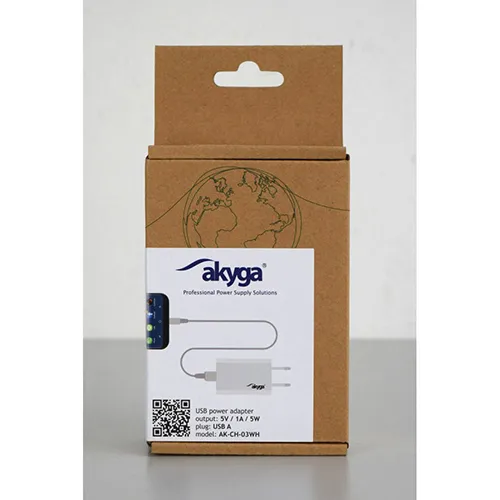 Akyga USB power adapter USB töltő