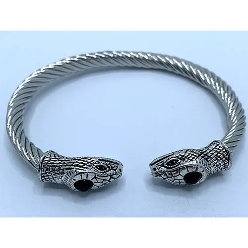 Silver snake tail bohemian bracelet Karkötő