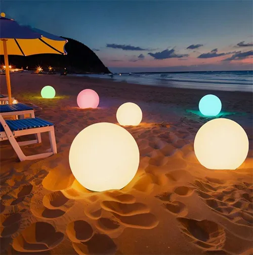 LED flytande bolllampa Lebegő lámpa