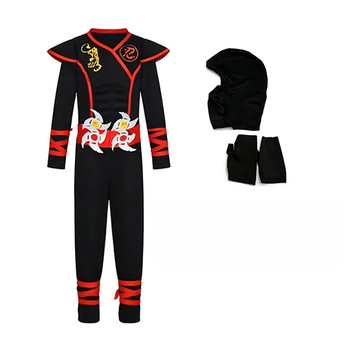 Ninja Samouraï Costume Set Fancy-ruha jelmez