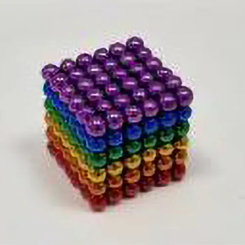 Bimivo Magnetic balls 5mm rainbow color Mágneses játék