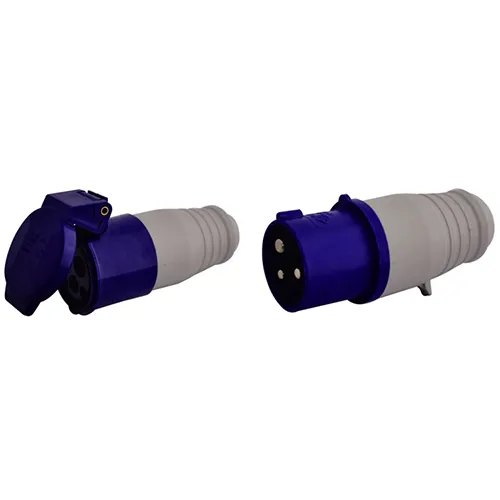 Diall Blue Site Connector and Blue Site Surface Socket Elektromos helyszíni csatlakozók