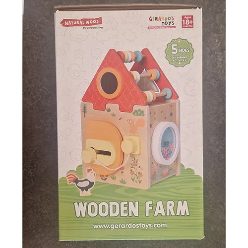 Gerardo's Toys Wooden Farm Oktatási játék