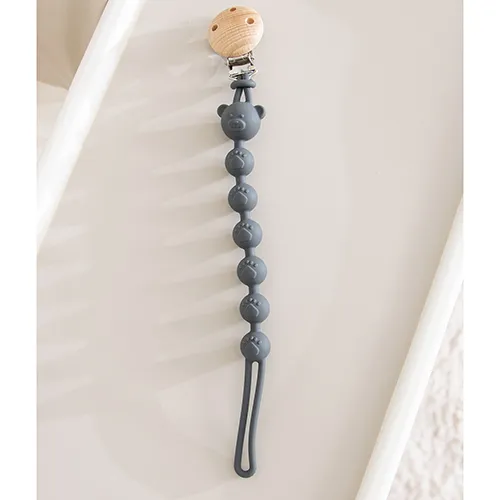 Teddy Silicone Pacifier Holder Soother tartó