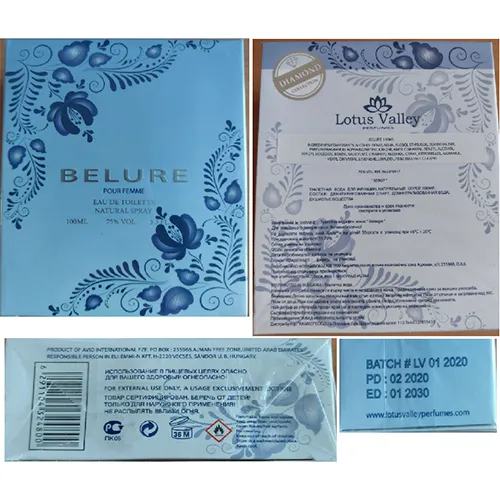 Lotus Valley PERFUMES BELURE Eau de toilette